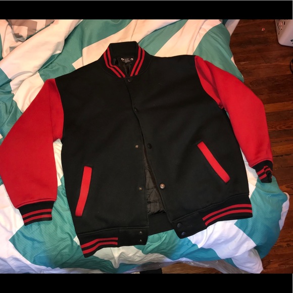 Plain Varsity Jacket - Picture 1 of 2
